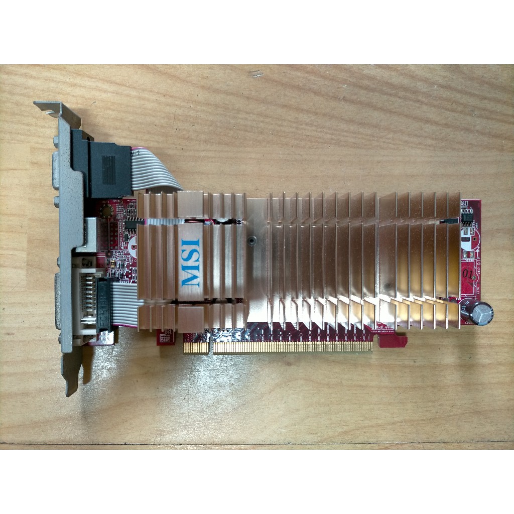 E. PCI-E顯示卡-微星NX7300-TD512EH/128M(MS-V027) DDR2 64bit 直購價70 | 蝦皮購物