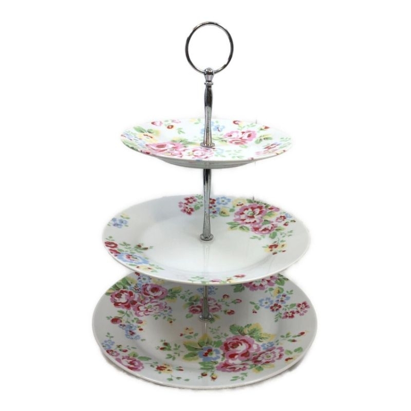 Cath Kidston 3 Tier Cake Stand 三層盤 點心盤 糕點盤 蝦皮購物