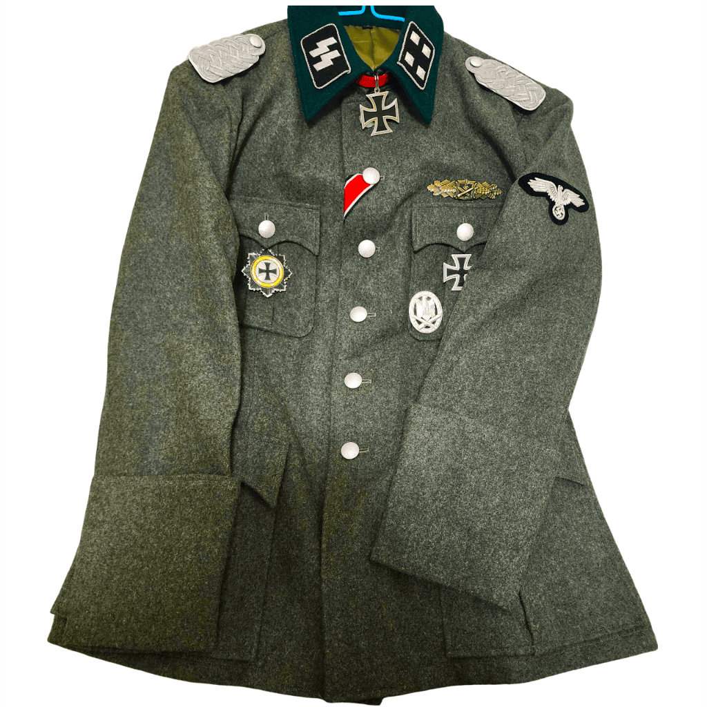 二戰德軍軍官版本野戰服型號版生存重演必備德國ww2 | 蝦皮購物