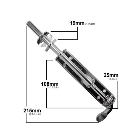 【匠心獨具】不銹鋼門栓 100mm 215mm 260mm 防盜鎖 門栓 門鎖 門栓鎖 加強鎖 白鐵門栓 | 蝦皮購物