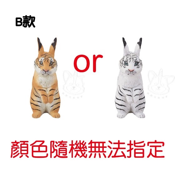 【M.M小舖】『現貨』 T-ARTS 轉蛋 扭蛋 變虎記 動物 貓熊 老虎 兔子 裝扮 模仿 公仔 小全4款 | 蝦皮購物