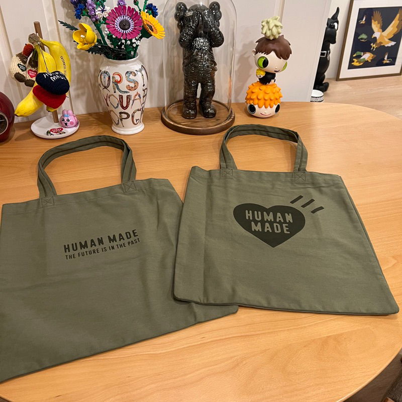 HUMAN MADE BOOK TOTE 軍綠托特包手提包| 蝦皮購物