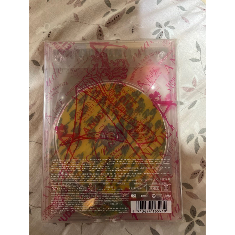 山下智久TOMOHISA YAMASHITA TOUR 2013 -A NUDE 2DVD初回限定盤日版全新未拆封| 蝦皮購物