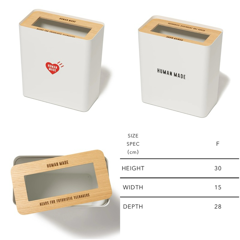 human made TRASH CAN ゴミ箱 本物保証 /関税・送料無料】HUMAN MADE ROUND TRASH CAN (HUMAN