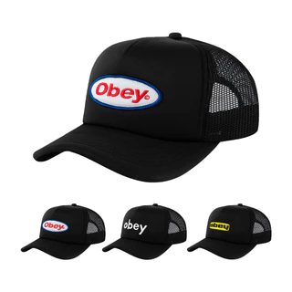 OBEY 卡車帽 LOWERCASE / CHISEL / DIRECT TRUCKER 網帽 ⫷ScrewCap⫸