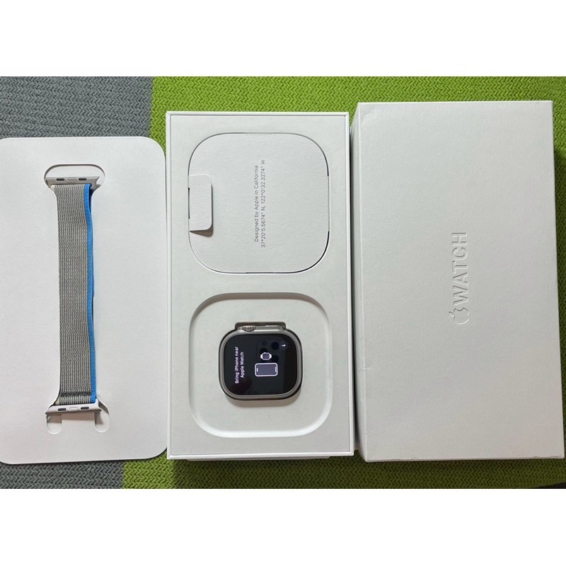 Apple Watch Ultra 鈦金屬 49mm 無傷保固到明年3月 GPS 行動網路 LTE 錶 手錶 A2684 | 蝦皮購物