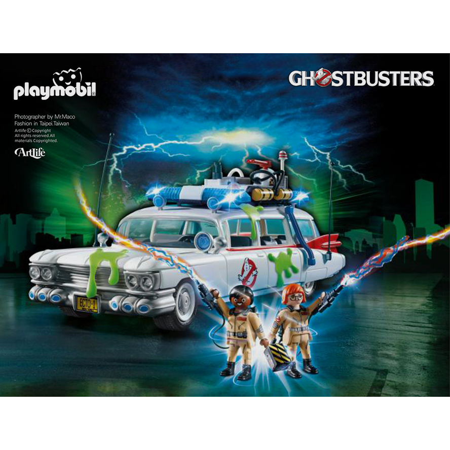 Artlife ㊁ PLAYMOBIL 9220 GHOSTBUSTERS ECTO1 德國摩比 魔鬼剋星 | 蝦皮購物