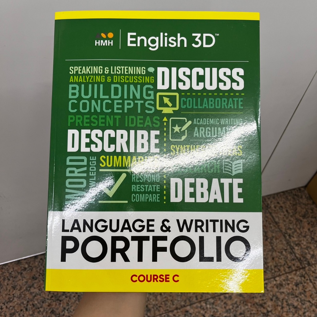 9780358609483 English 3D Course C Language & Writing Portfol | 蝦皮購物