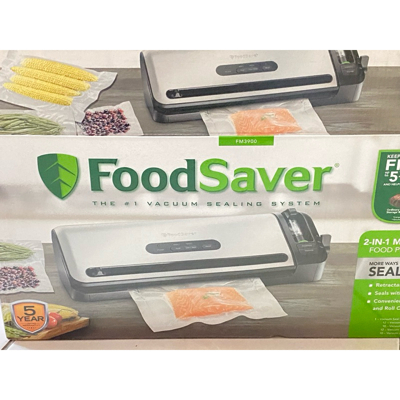 美國 FoodSaver 家用真空保鮮機 FM3941(真空機/包裝機/封口機) 蝦皮購物