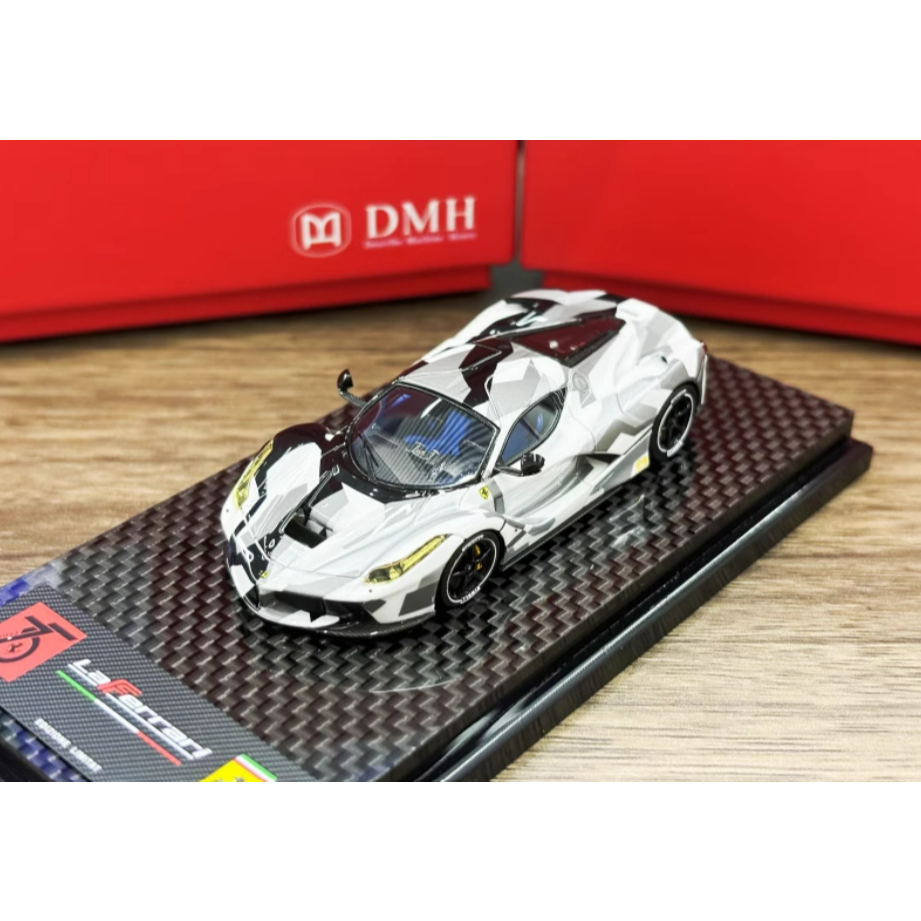 DMH 1:64樹脂模型自動車 Lafaシミュレーション樹脂車、限定版、新しい在庫、dmh 1:64