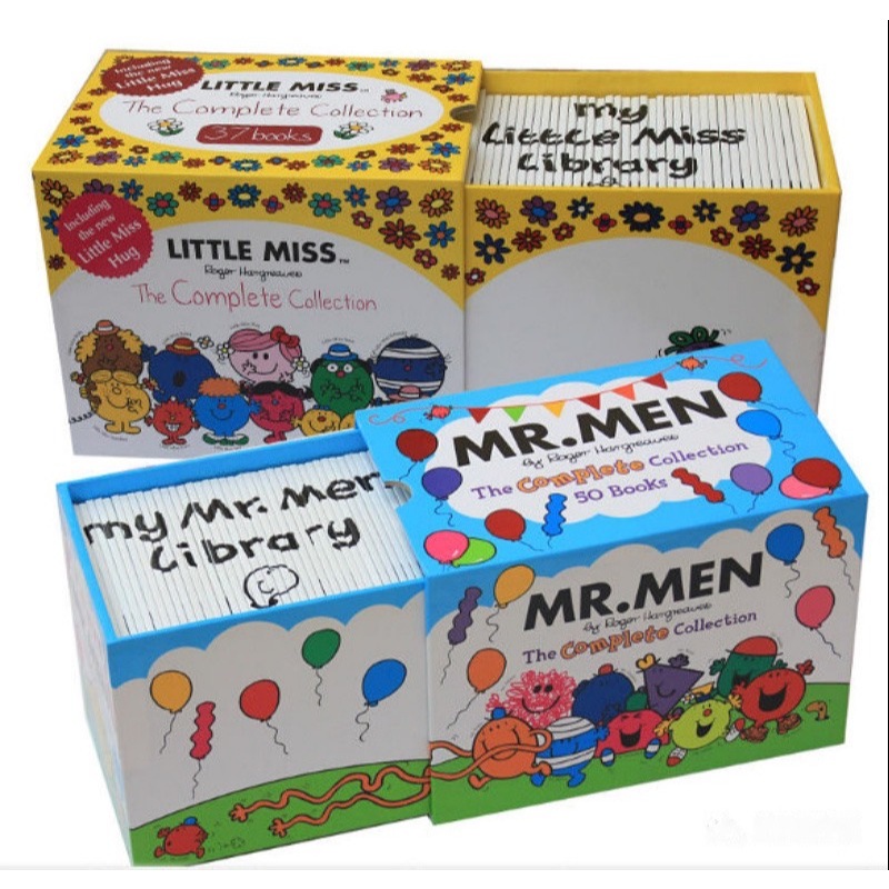 點讀版附原版音檔! 奇先生妙小姐全套87冊經典兒童英文繪本Little Miss