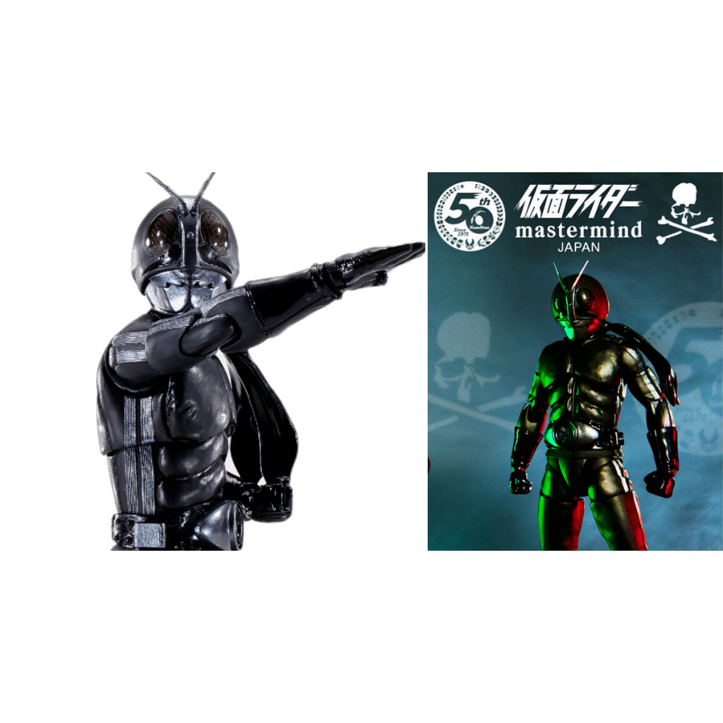 現貨 全新 真骨彫 真骨雕 SHF mastermind JAPAN 聯名 假面騎士 新1號 50th MMJ 黑1號 | 蝦皮購物