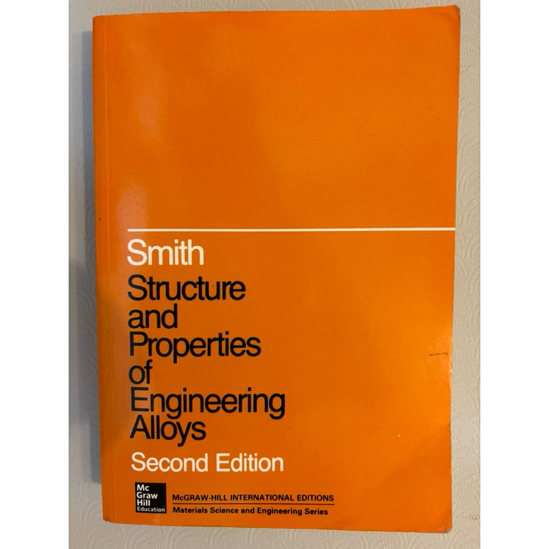 Structure and Properties of Engineering Alloys 2nd ed. 二手書 | 蝦皮購物