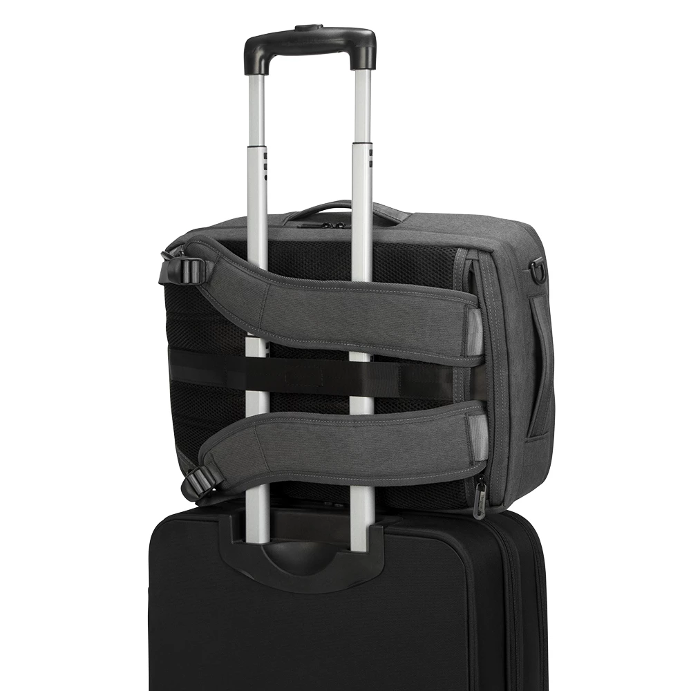 Targus Cypress EcoSmart 16吋包 商務三用環保後背包, 黑