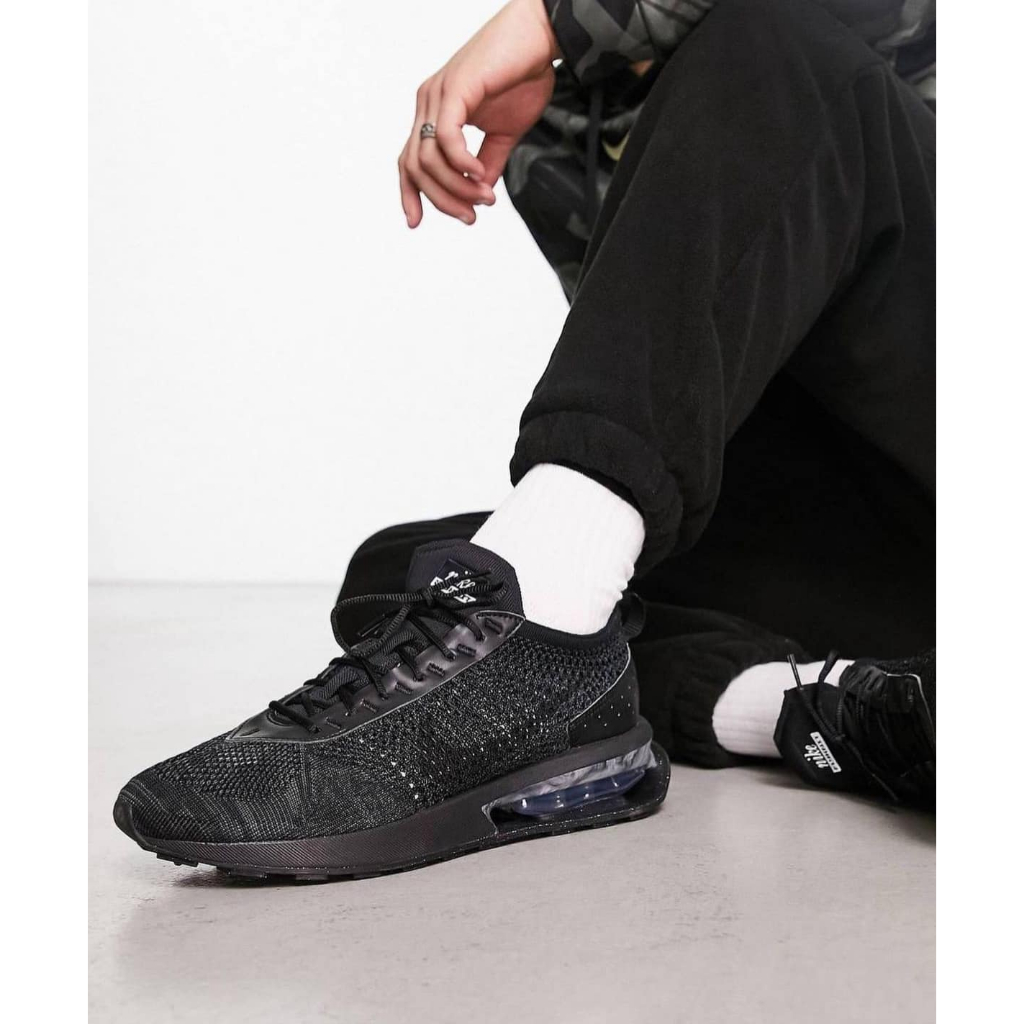 ☆CHIN代購☆Nike Air Max Flyknit Racer 黑魂 全黑 編織 氣墊慢跑鞋 FD2764-001 | 蝦皮購物