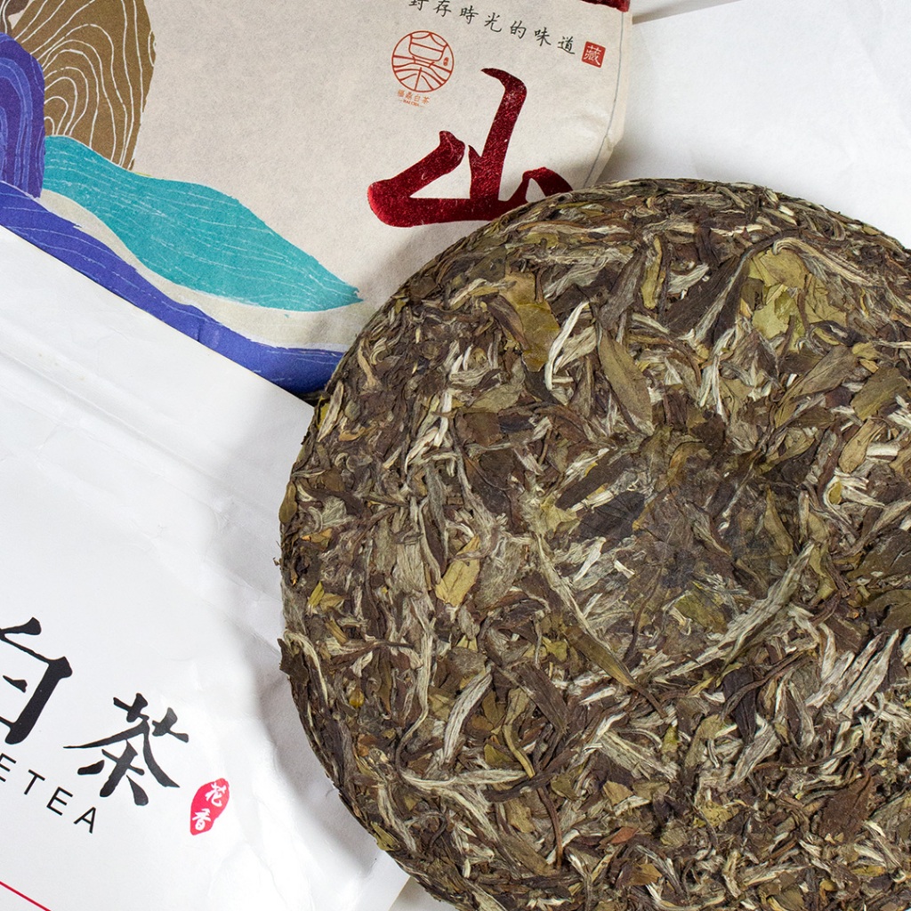 福鼎白茶茶餅300g【鹿港春囍堂現貨】白茶貢眉福鼎白茶白茶茶葉茶葉老