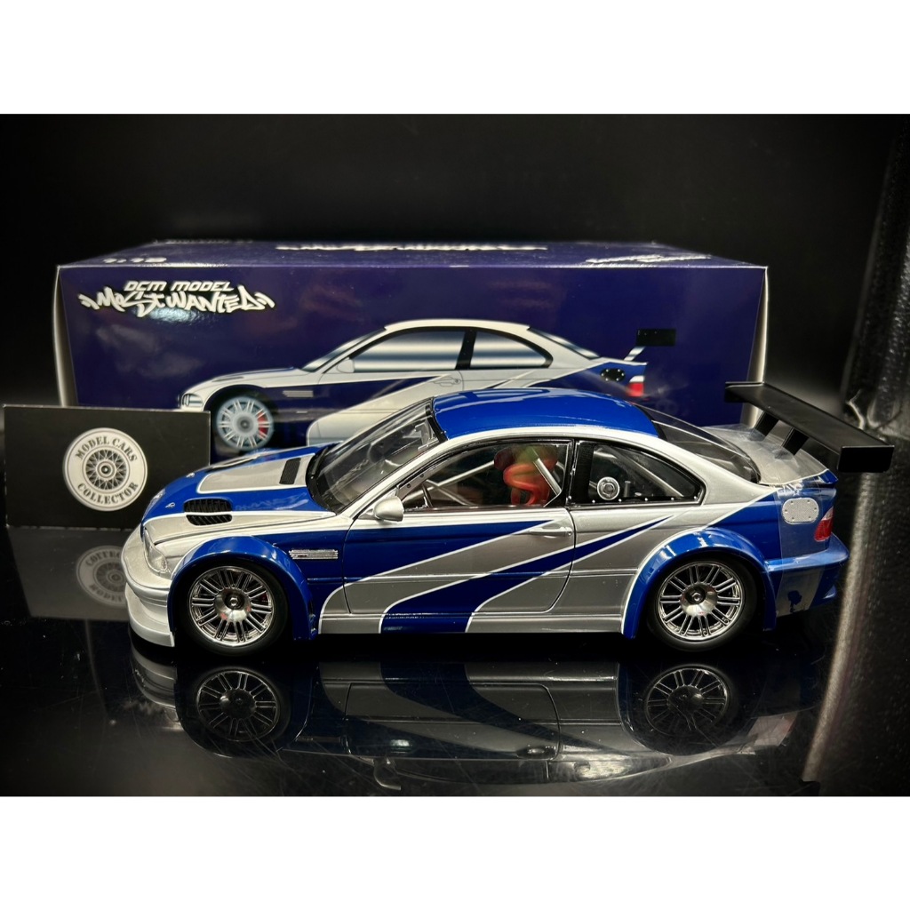 【收藏模人】DCM BMW M3 GTR E46 極速快感 全民公敵 2.0 修正版 1:18 1/18 | 蝦皮購物