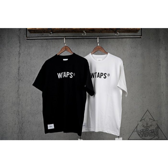 HYDRA】Wtaps Sign / SS / Cotton TSSC 刺繡字體短T【241ATDT HYDRA】Wtaps Sign / SS / Cotton TSSC 刺繡字體短T【241ATDT