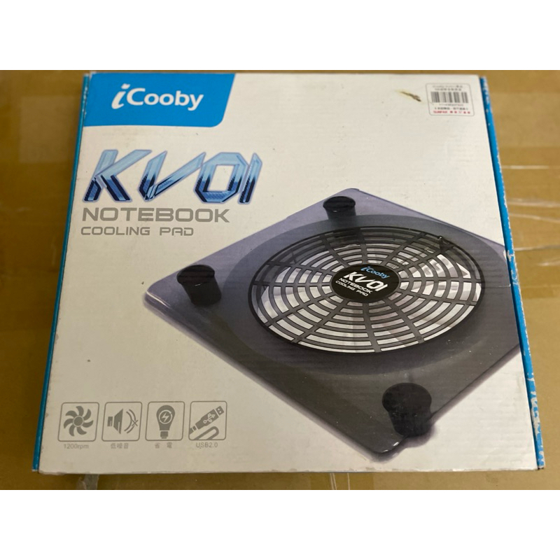 筆記型電腦USB風扇散熱墊 iCooby Notebook Cooling Pad | 蝦皮購物