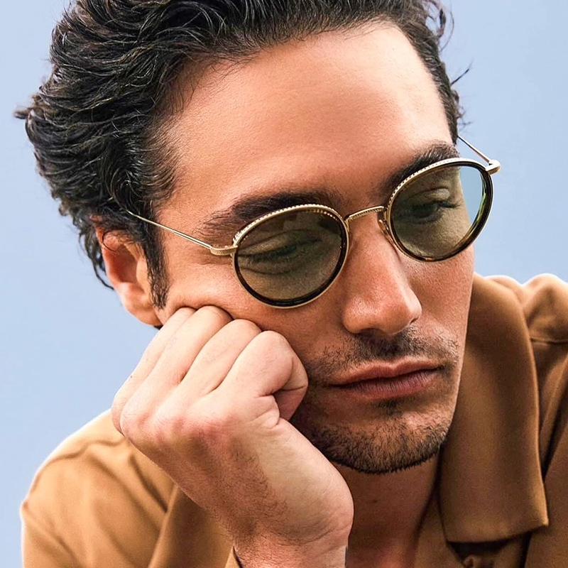 Oliver Peoples OV1318T 奧利弗太陽眼鏡｜TK-8小臉復古款圓框
