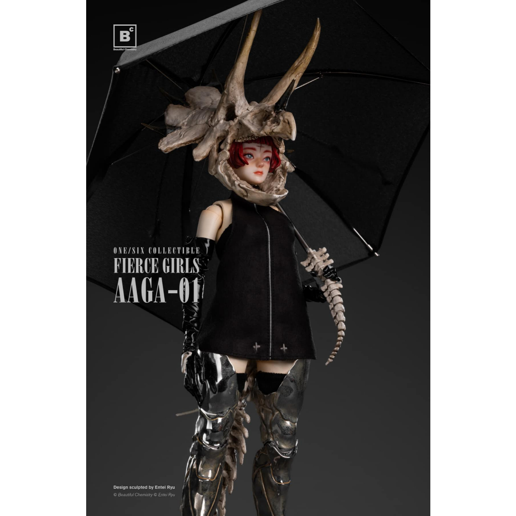 全新Beautiful Chemistry x Entei Ryu 1/6比例兇猛少女系列王城