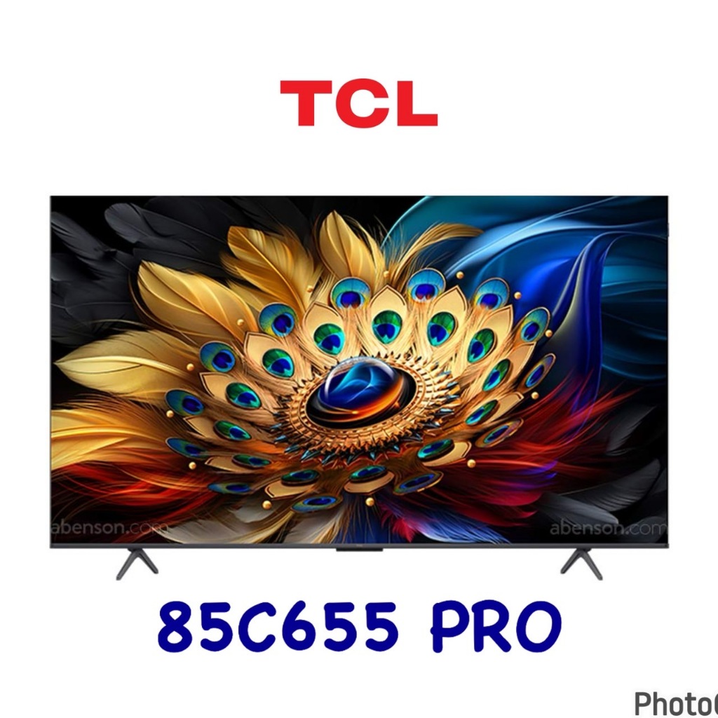 [TCL] 85型 4K QLED PRO Google TV 量子智能連網液晶顯示器(85C655 PRO) | 蝦皮購物