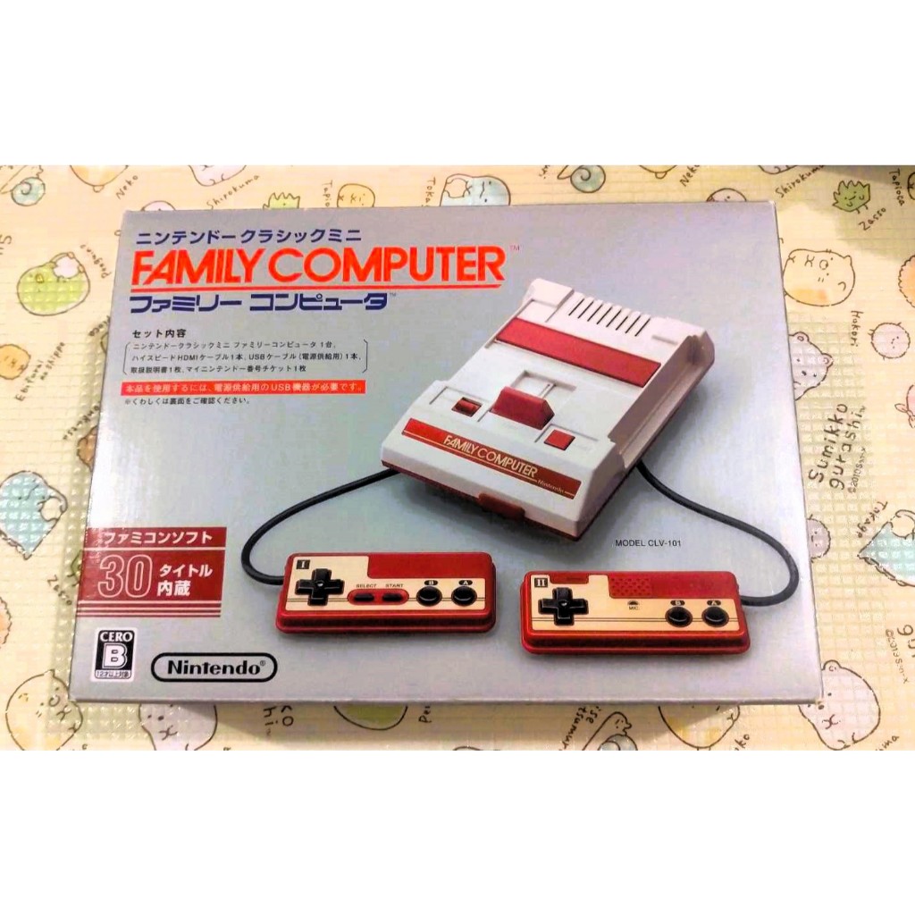 日版 任天堂 迷你紅白機 任天堂原廠復刻版 FAMILY COMPUTER MINI FAMICOM | 蝦皮購物