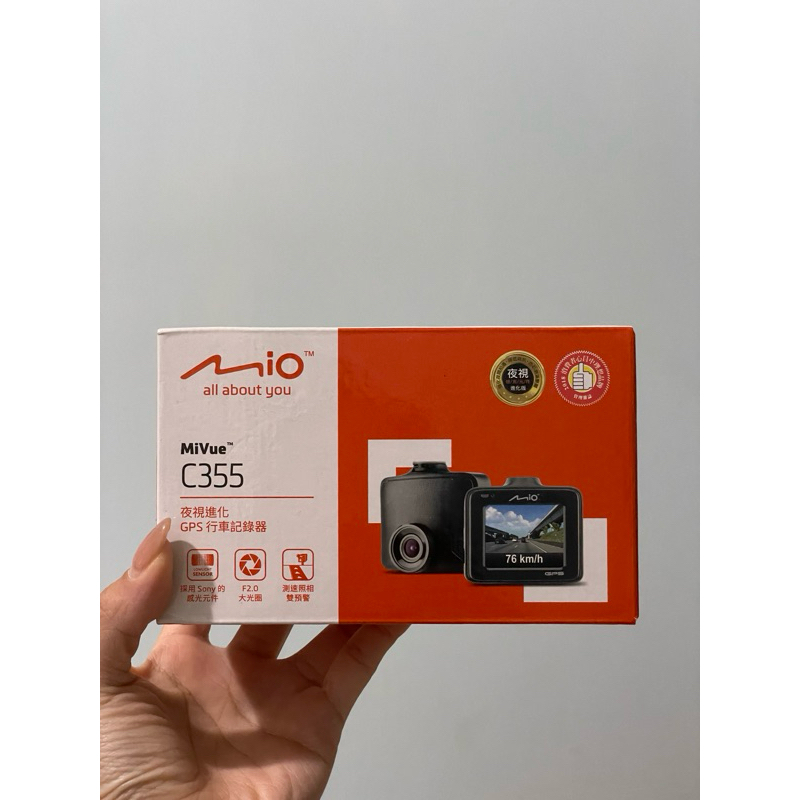 mio MiVue C355 行車記錄器（夜視進化） | 蝦皮購物