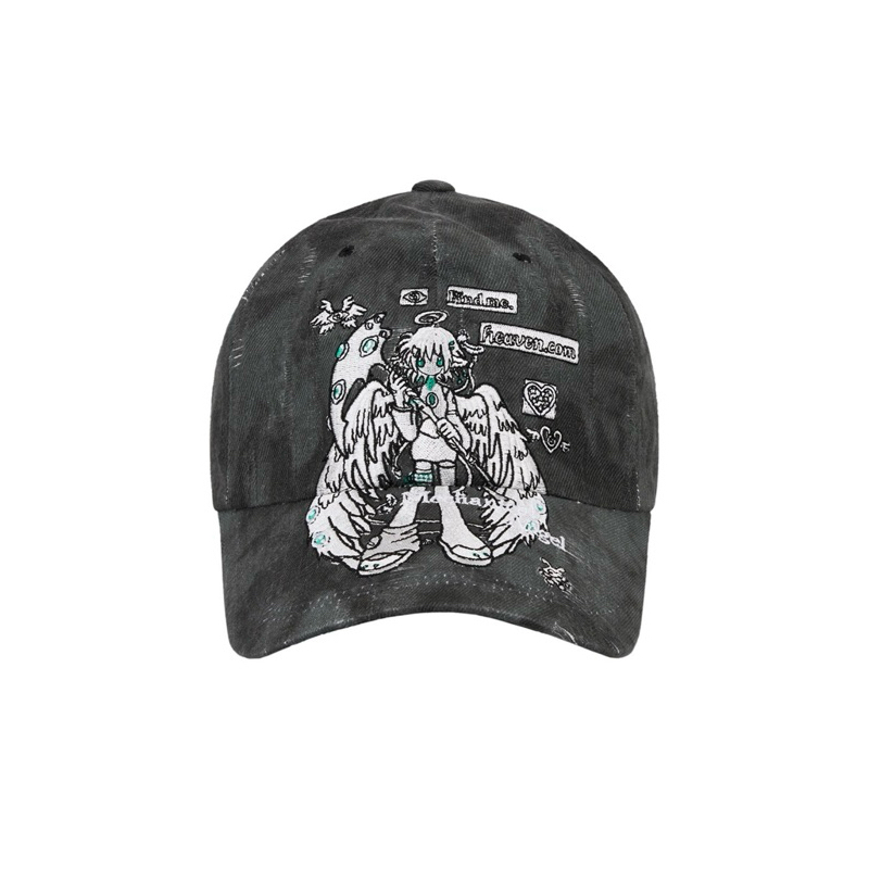 キャップ [YOUTH BATH] YB X Oliwa Ball Cap : 2COLOR 𝐏𝐀𝐍𝐃𝐀 𝐅𝐎𝐑𝐄𝐒𝐓 韓國代購YOUTHBATH X Oliwa Ball Cap
