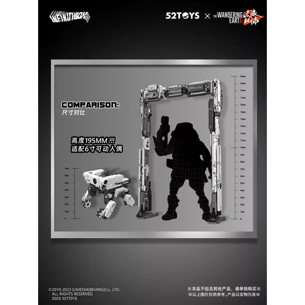 【代購】 MEGABOX 52toys INFINITYBOX 萬能匣 IB-02 流浪地球2 門框機器人 | 蝦皮購物