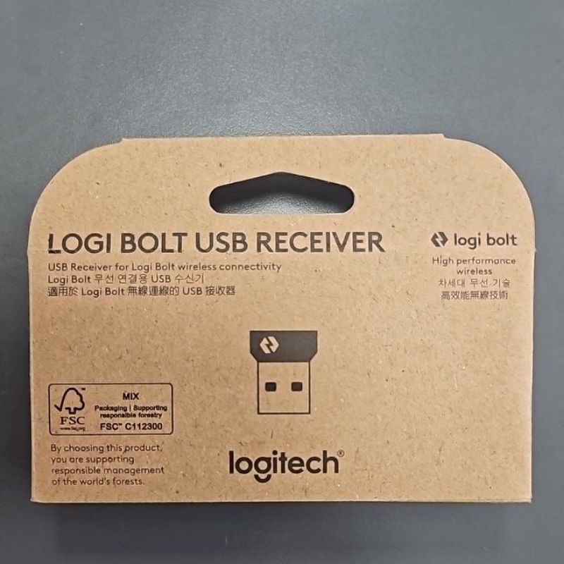 logi bolt usb 接收器 台灣羅技公司貨 | 蝦皮購物