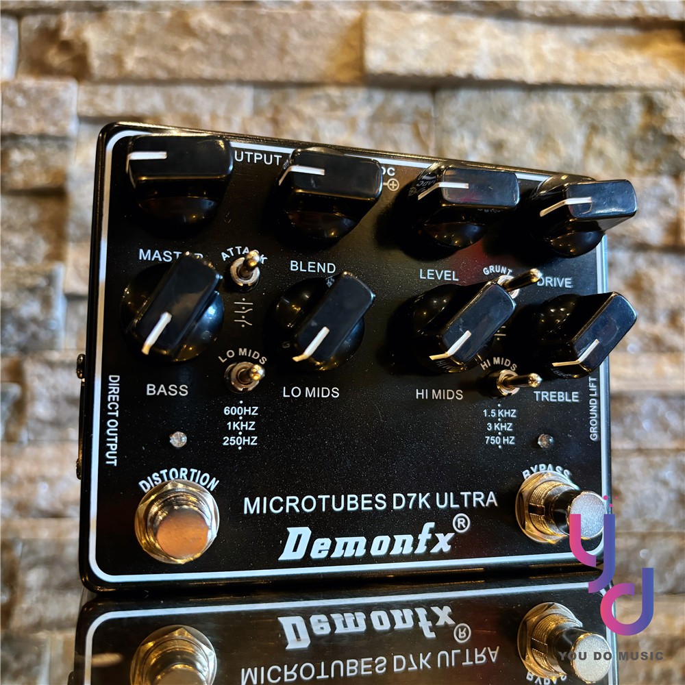 Demonfx MICROTUBES D7K ULTRA V2 電貝斯 破音 前極 效果器 B7K PREAMP DI | 蝦皮購物