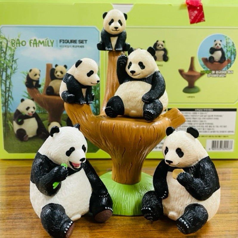 韓國福寶公仔！新品愛寶樂園可愛熊貓愛寶樂寶雙胞胎仿真 | 蝦皮購物