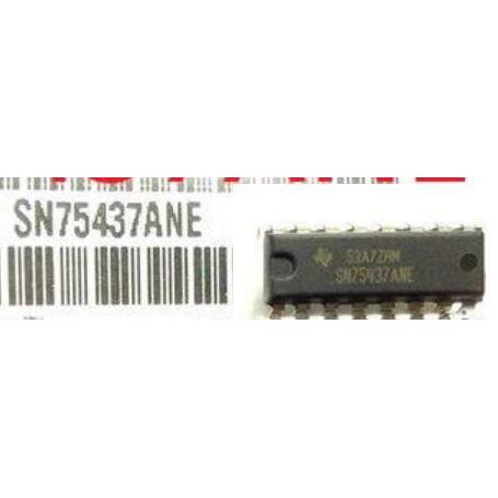 thumbnail image 2 of 10x SN754410NE IC – Half-H Driver Quad 16-DIP – New, Unbranded 2 of 5