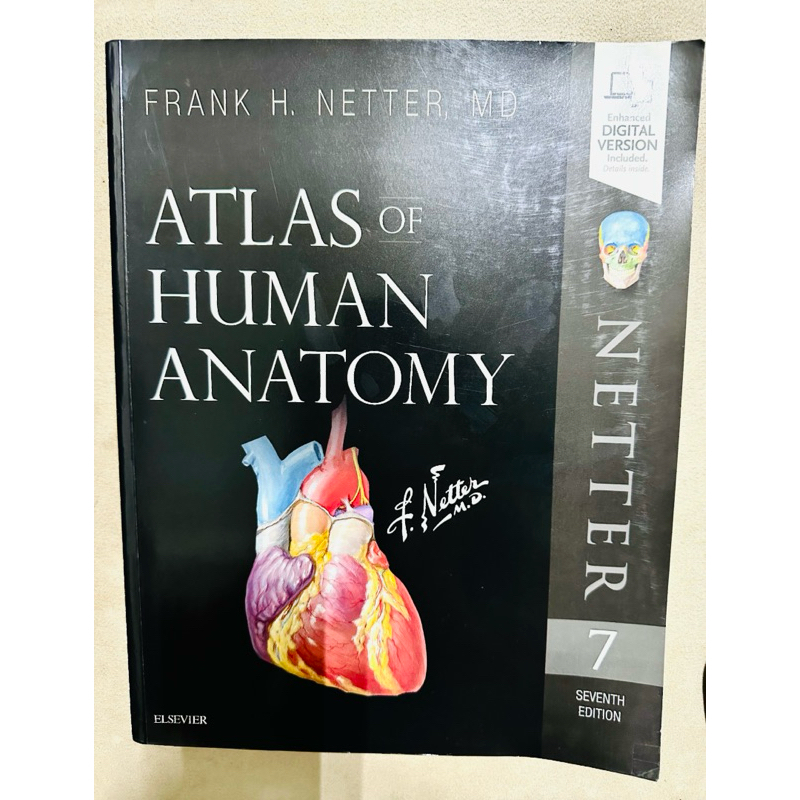 二手書netter Atlas Of Human Anatomy 7th Ed （第七版）netters人體解剖學圖譜 蝦皮購物 