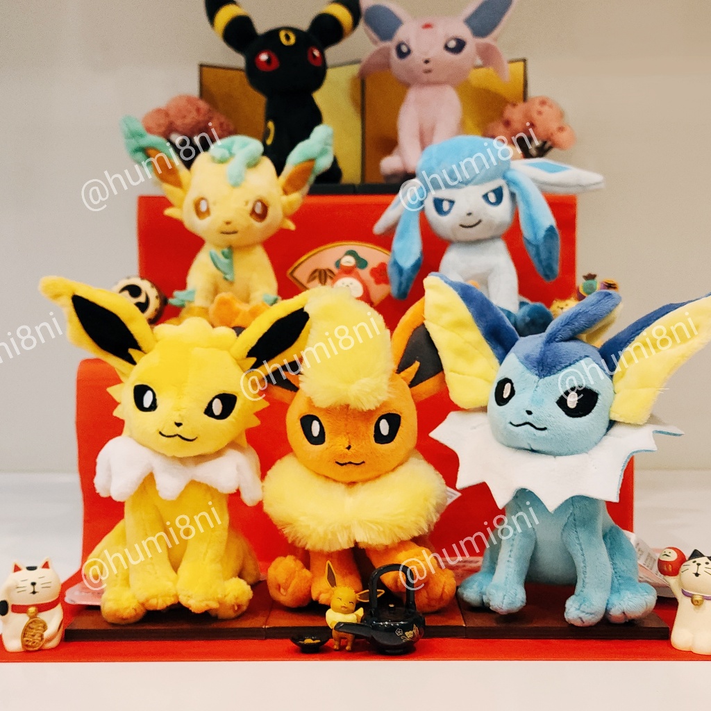 ️現貨⬅️ Pokémon fit 日本寶可夢中心 伊布 水伊布 火伊布 月亮伊布 太陽伊布 冰伊布 葉伊布 仙子伊布 | 蝦皮購物