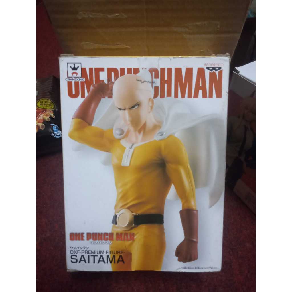 正版公仔(己拆有盒)一拳超人 埼玉 DXF 公仔 ONE PUNCH MAN 景品 公仔 | 蝦皮購物