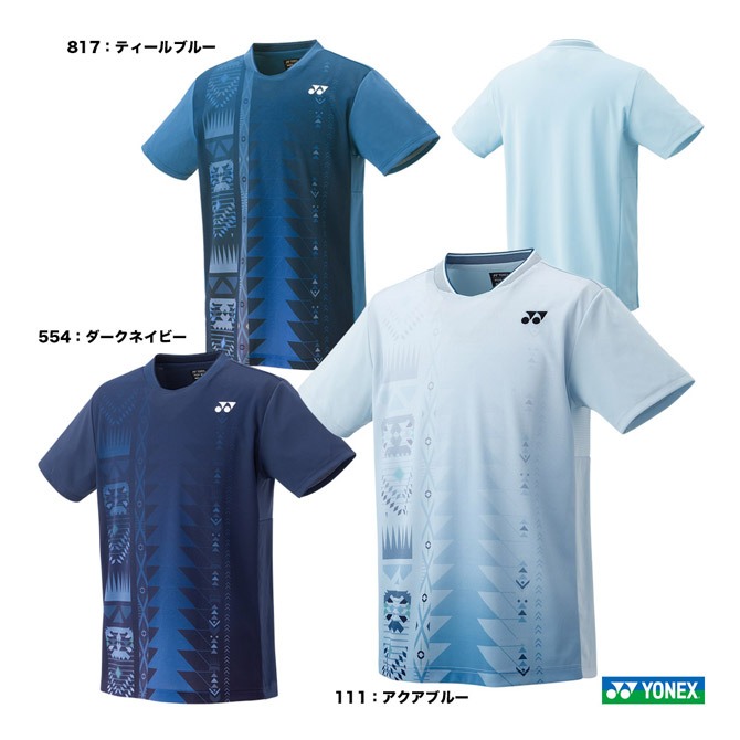 (預購)日本代購 YONEX 2024FW 10609 男用 羽球服 短袖 比賽服 選手服 JP 日本境內版 | 蝦皮購物
