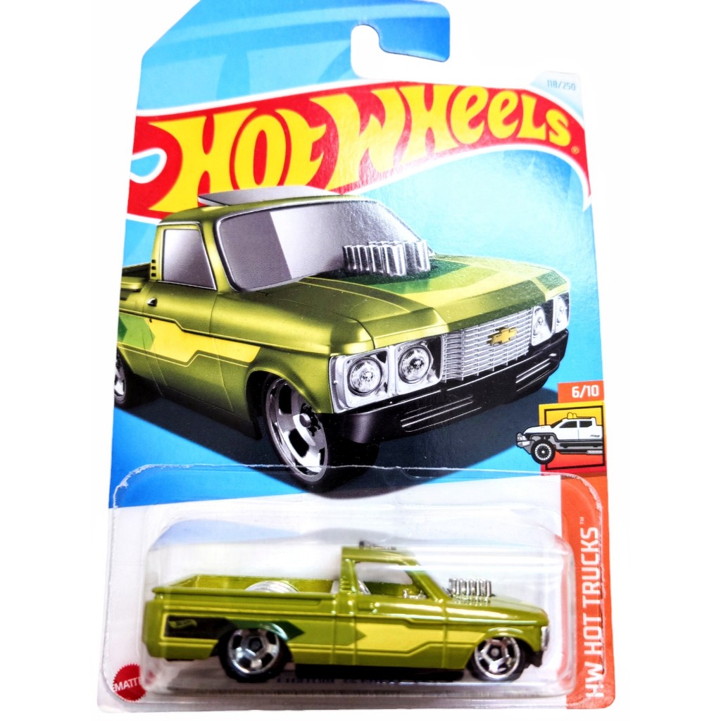 Hot Wheels Custom '72 Chevy Luv – Maßstab 1:64, Blaues Sammlerfahrzeug, Teil Der 5/5 Serie