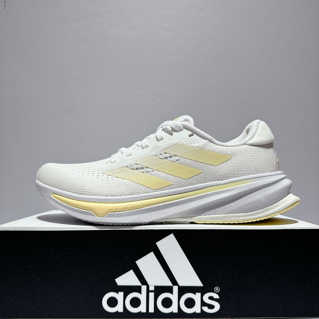ADIDAS SUPERNOVA RISE W 跑鞋 女 白黃 緩震 跑步 運動 ID3593 | 蝦皮購物