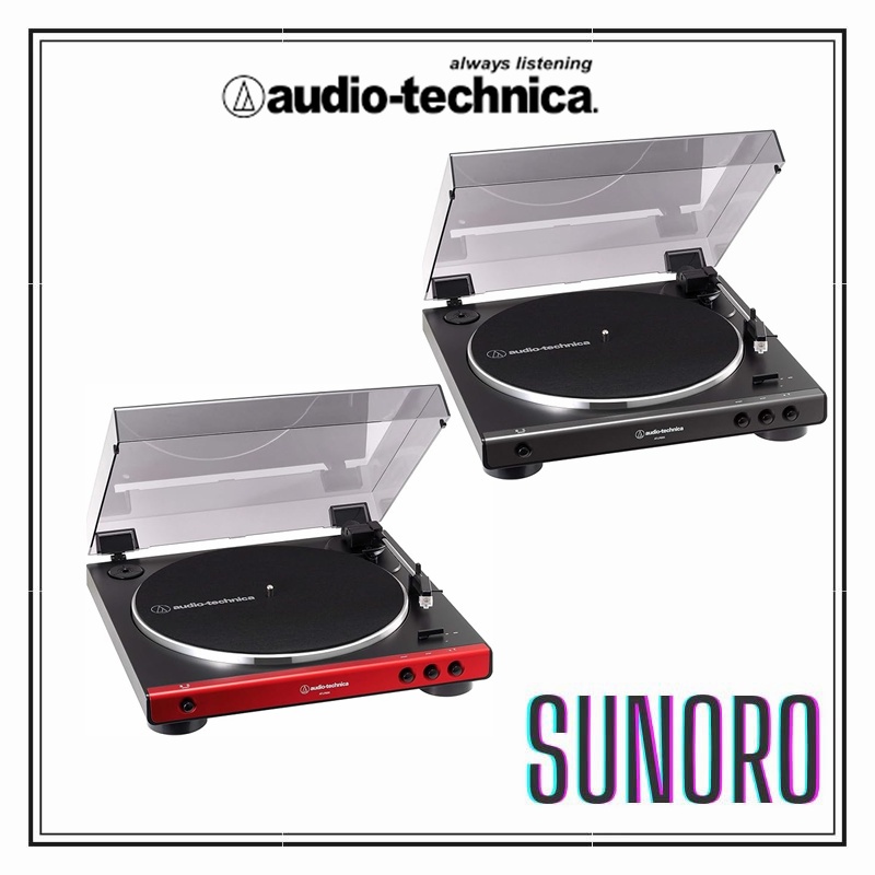 日本直送 鐵三角 Audio Technica 黑膠唱盤 全自動立體聲 AT-LP60X | 蝦皮購物