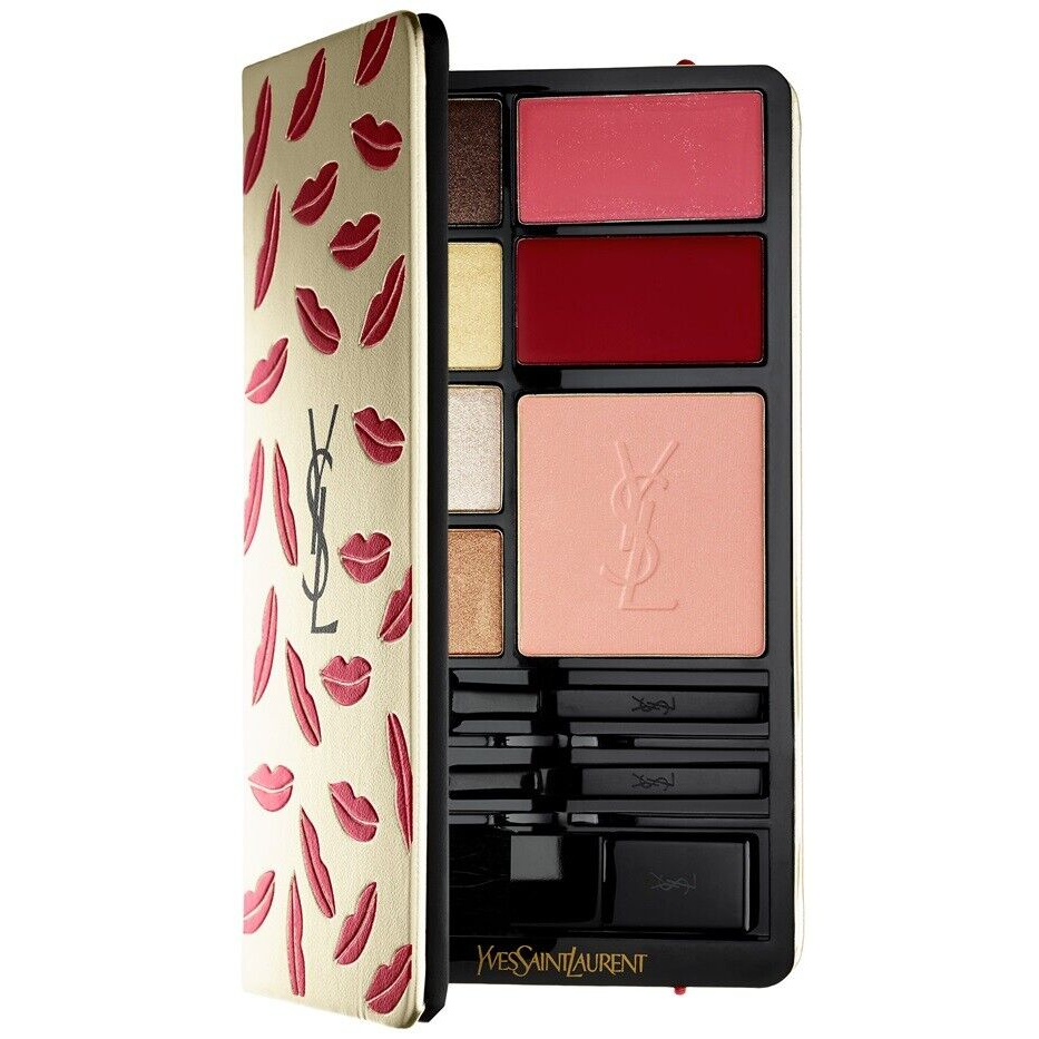 YSL Kiss & Love 2015 限定限量唇印系列多用途彩妝盤 眼影盤 唇彩盤 腮紅盤 | 蝦皮購物