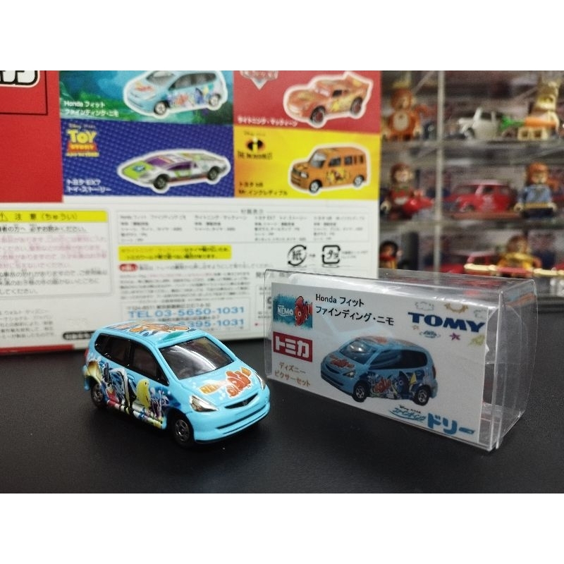 TOMICA TOMY D-26 迪士尼 NEMO 尼莫 海底總動員 HONDA FIT 本田 D26 | 蝦皮購物