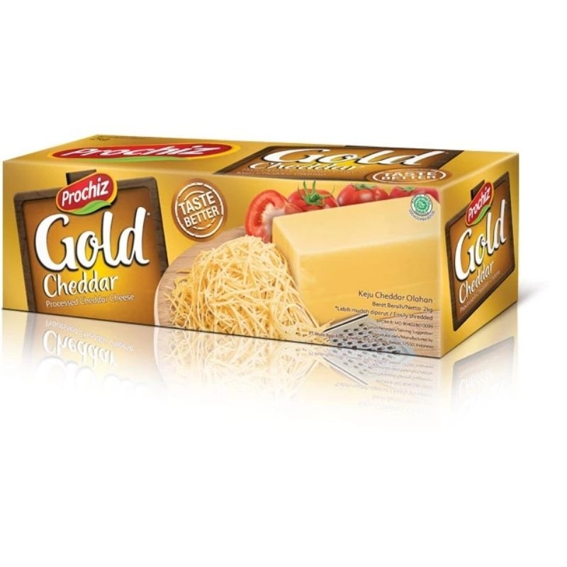 切達起司 KEJU PROCHIZ GOLD 2KG CHEDDAR CHEESE (EXP MAR2026) | 蝦皮購物