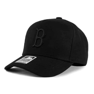 【MLB Old Fashioned Cap】波士頓 紅襪 全黑 卡車帽 老帽 鴨舌帽【ANGEL NEW ERA 】