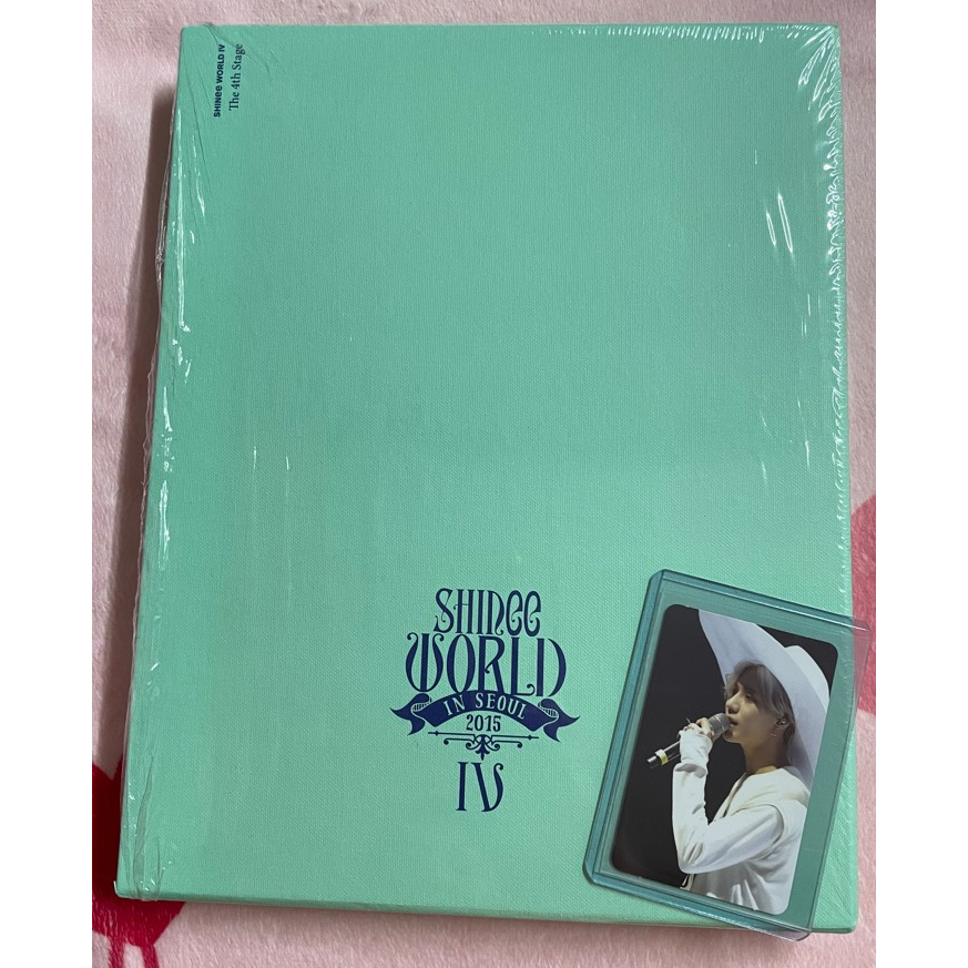 絕版稀有] SHINee World IV 2015 in Seoul live CD 寫真集泰民小卡TAEMIN | 蝦皮購物