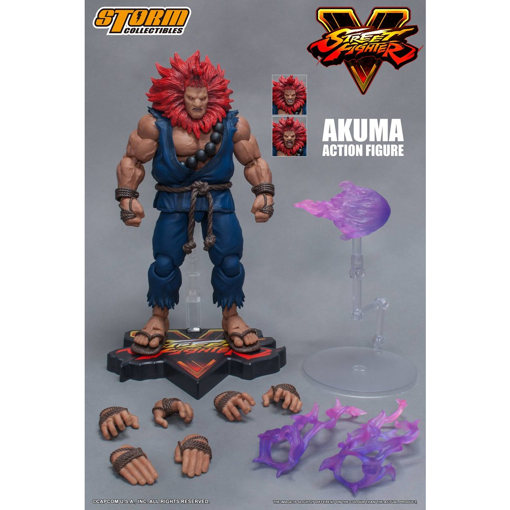 咩咩Q~全新Storm 1/12 快打旋風豪鬼Akuma Gouki / SDCC 灰色豪鬼 咩咩Q~全新Storm 1/12 快打旋風豪鬼Akuma Gouki / SDCC 灰色豪鬼