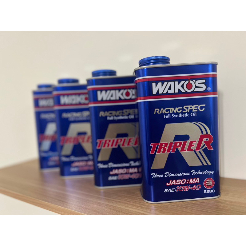 日本原裝進口和光wakos機油TRIPLE R （TR） 10w-40/20w-70 | 蝦皮購物