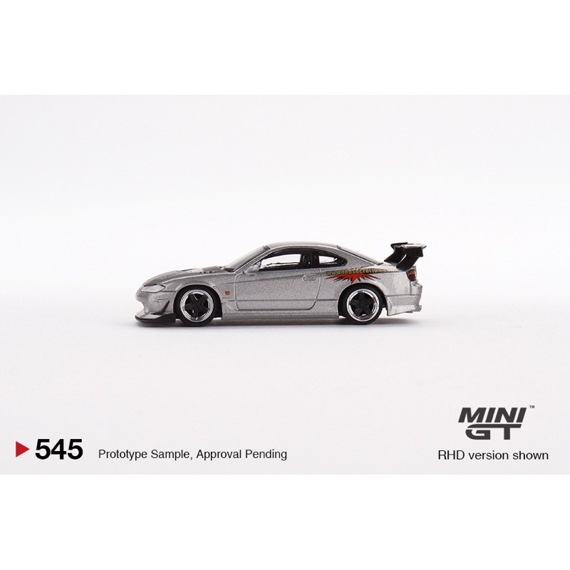 1/64 MINI GT 545 Nissan Silvia Top Secret S15 Silver 日產 銀 | 蝦皮購物