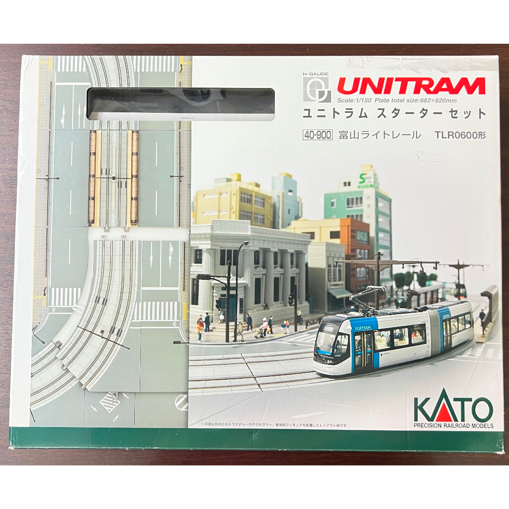 KATO 40-900 ユニトラム スターターセット 富山ライトレール TLR0600形 